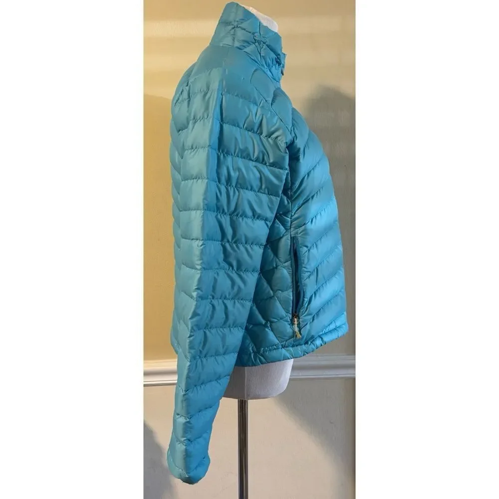 Patagonia Down Sweater Jacket in Robins Egg Blue Size S ~ Excellent
